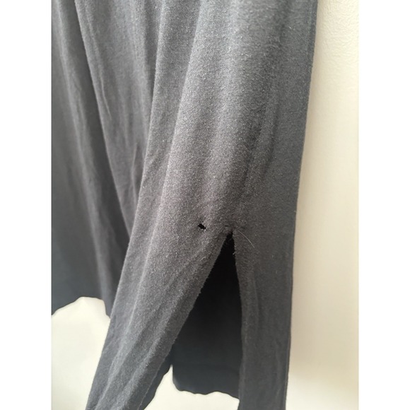 Free People Beach Women's Black All Day Long Midi T-Shirt Dress Small - Picture 8 of 8